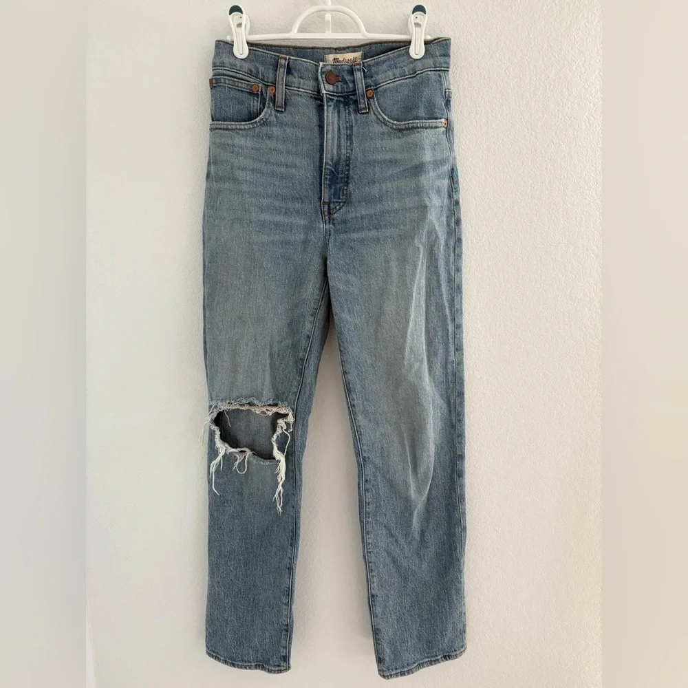 Madewell The Perfect Vintage Straight Jean Size 25 - Picture 10 of 14